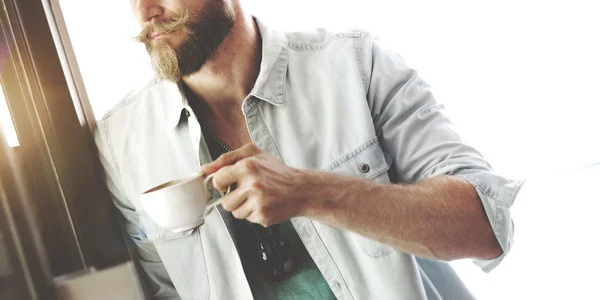 Kaffeepause-Konzept — Stockfoto