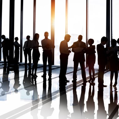 İş adamları iş toplantısı sırasında