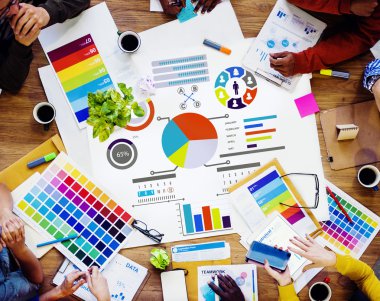 Toplantıda çalışma iş adamları