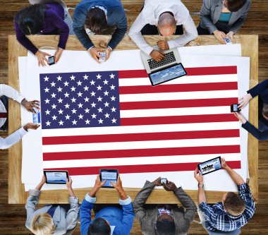 American Flag Concept