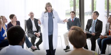 Doktor toplantı tanı sağlık