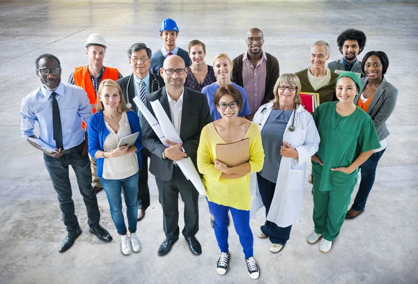 Mensen van verschillende beroepen Concept — Stockfoto