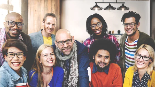 Teamwork vänner samhörighet koncept — Stockfoto