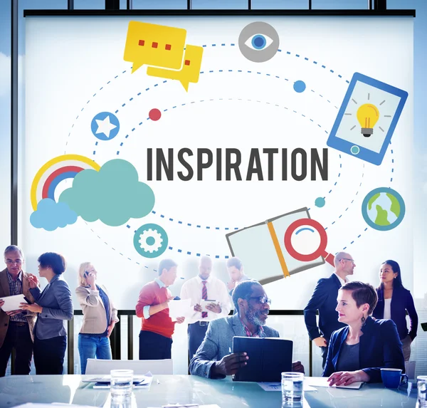 Inspiratie innovatieconcept creativiteit ideeën visie — Stockfoto