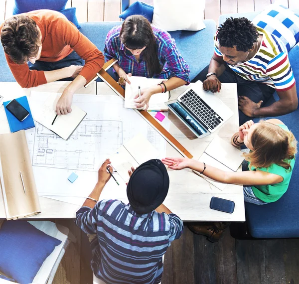 Gente de negocios Concepto de lluvia de ideas —  Fotos de Stock