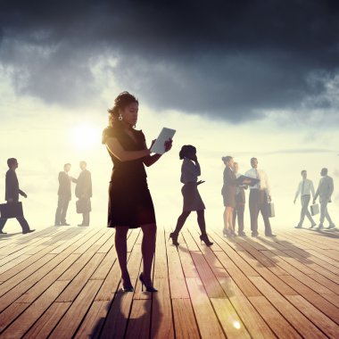 Şirket toplantısı iş adamları 