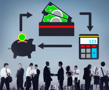 Şirket toplantısı iş adamları 