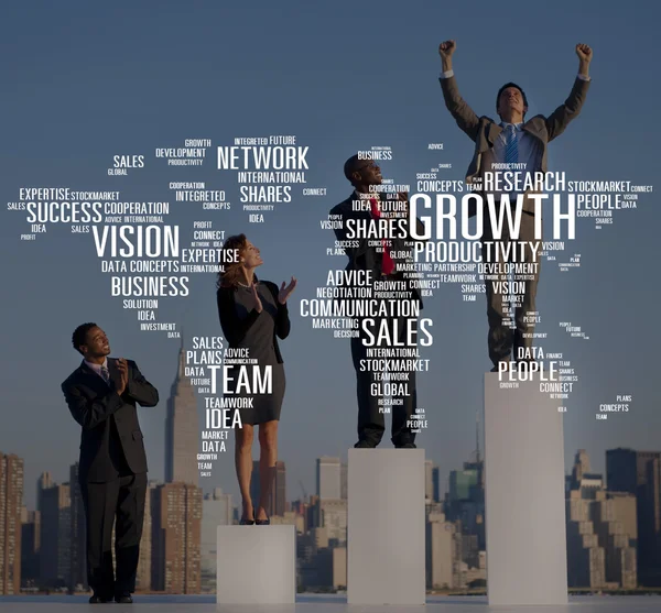 Diversity business office workers — Stock Photo, Image