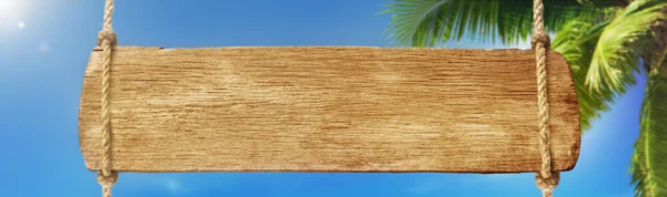 Empty Timber Plank — Stock Photo, Image