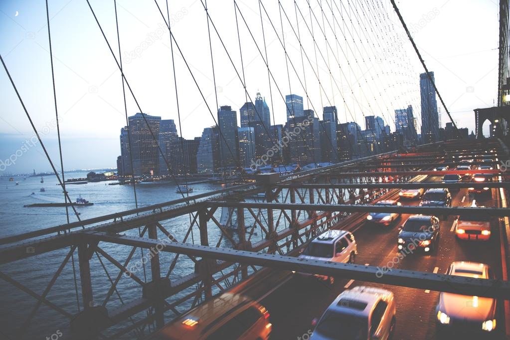 View from the Brooklyn bridge