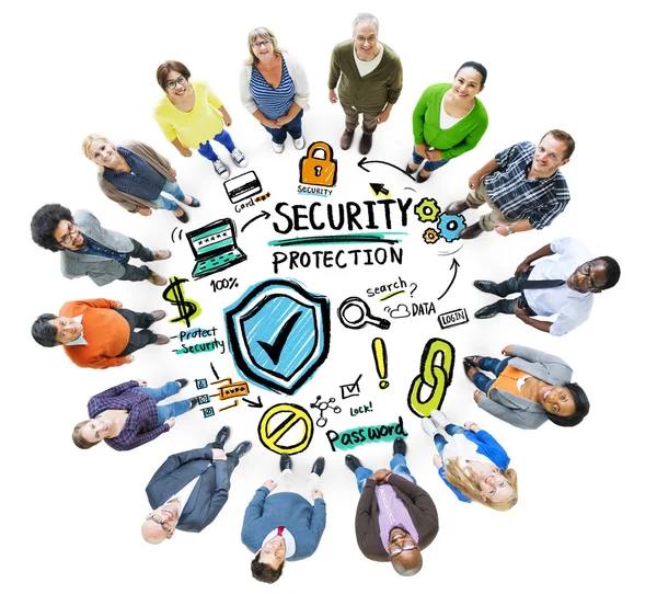 Bescherming veiligheidsconcept — Stockfoto