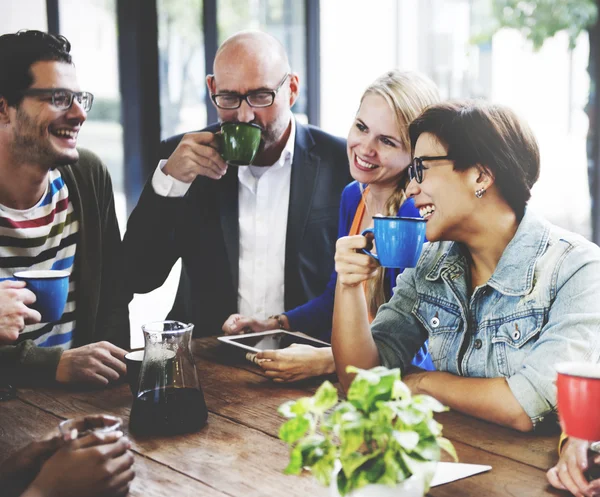 Concetto di incontro tra persone — Foto Stock