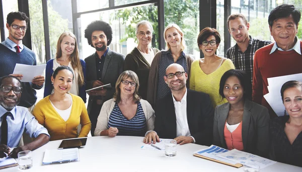 People Meeting Corpoate Teamwork Concept — Stock Photo, Image