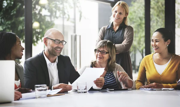 Business People Meeting Communication Concept — Stock Photo, Image