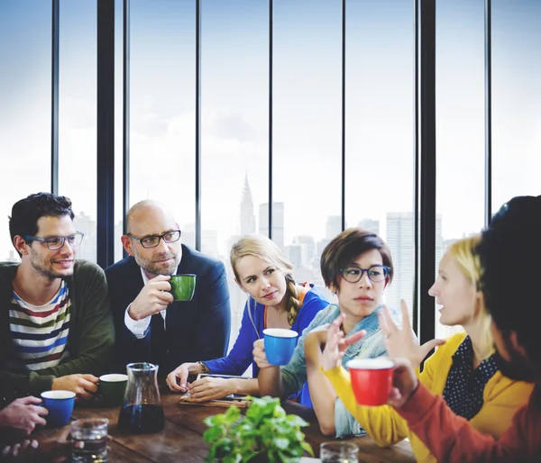 Group of Diverse Cheerful Business People — Stock Photo, Image