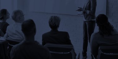 Konferanstaki iş adamları