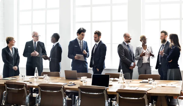 Empresários em reunião — Fotografia de Stock