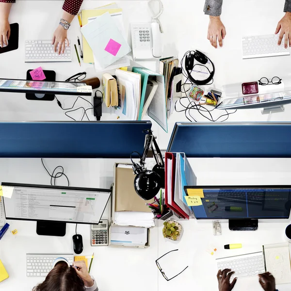 Business people working in modern office — Stock Photo, Image