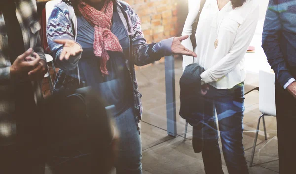 Diversità Persone all'incontro — Foto Stock