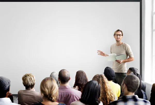 Business people at meeting in office — Stock Photo, Image