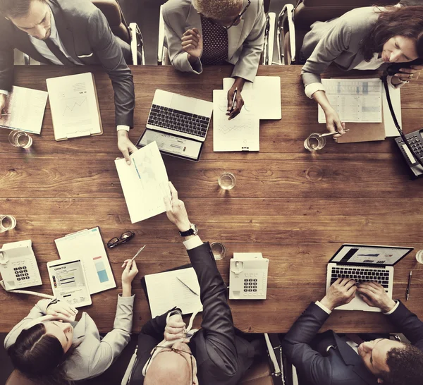 Reunião de empresários — Fotografia de Stock