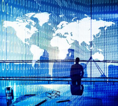 İş kurumsal işçi Silhouettes