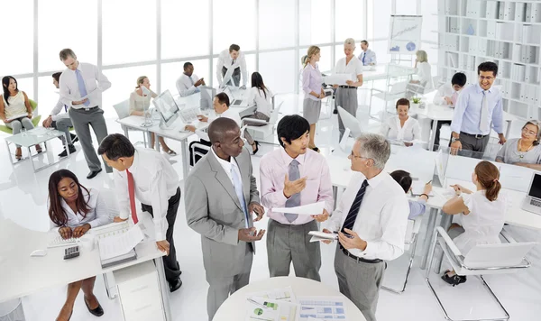 Equipe de negócios trabalhando juntos — Fotografia de Stock