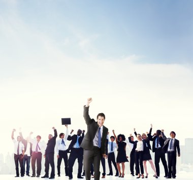 Toplantı sonrasında iş adamları