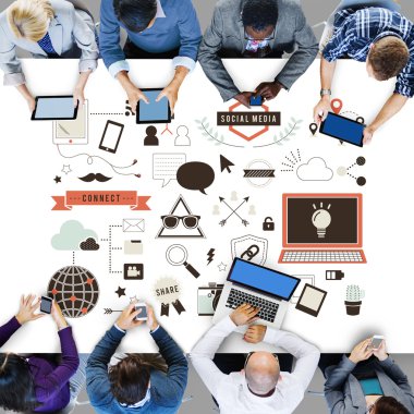 çalışan iş adamları