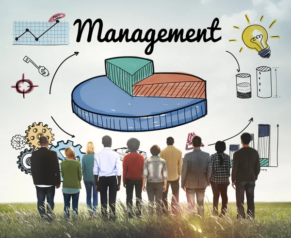 Diversidad de personas y concepto de gestión —  Fotos de Stock
