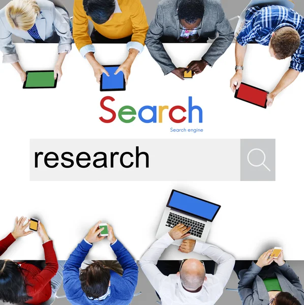 Research Information, Report Concept — Stock Photo, Image