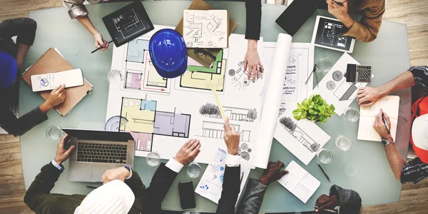 Business mensen ontwerpers en architecten Concept — Stockfoto