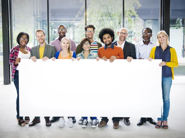 Diversi gruppi di persone Concetto multietnico — Foto Stock