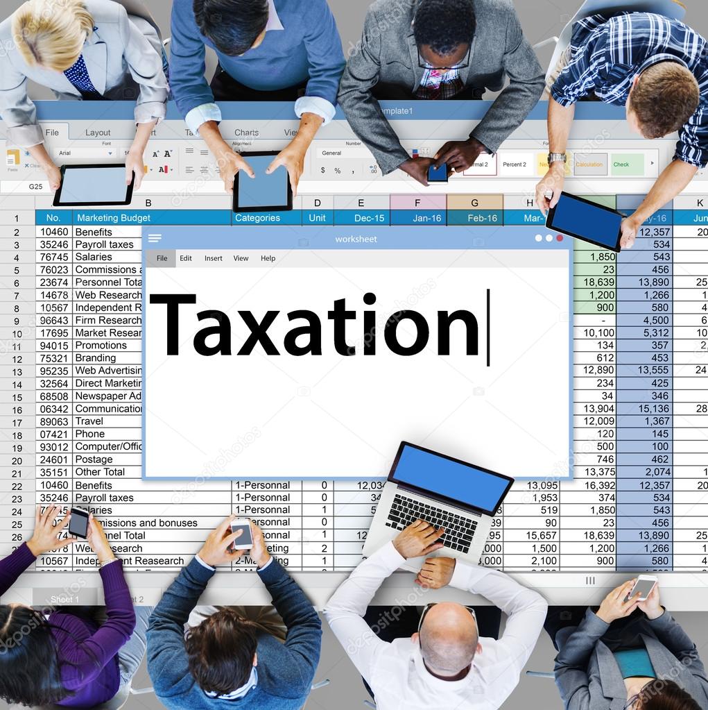 Taxation Payment Concept