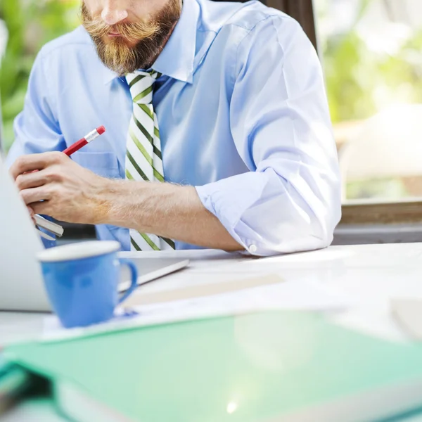 Concepto de Pensamiento del Empresario —  Fotos de Stock