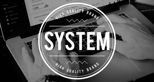 Sistema, Processo em Ordem, Organização — Fotografia de Stock