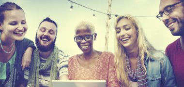 Plaj yaz partisi konsepti