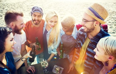 Arkadaşlar boş olarak tatil