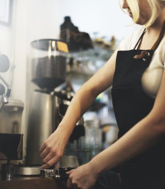 Barista Cafe kahve yapma