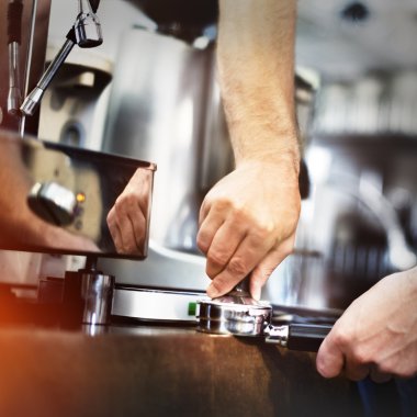 Barista Cafe kahve yapma