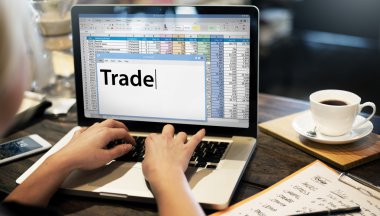 Dizüstü bilgisayarda yazan kadın