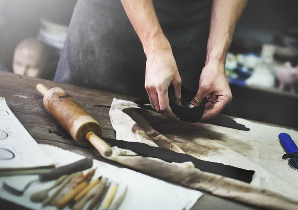 Craftsman Artista de cerâmica Habilidade — Fotografia de Stock