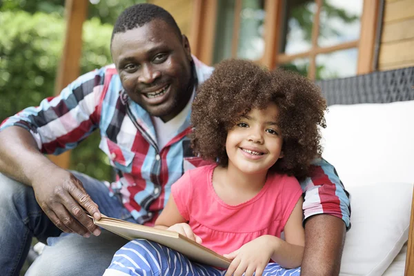 Father with daughter Concept — Stock Photo, Image