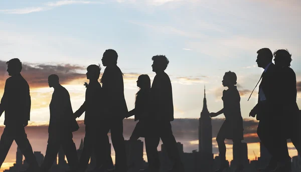 Gruppe der Geschäftsleute — Stockfoto