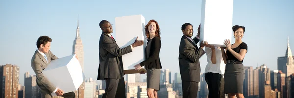 Zakenmensen op vergadering — Stockfoto