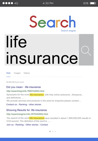 Internet Search Concept — Stock Photo, Image