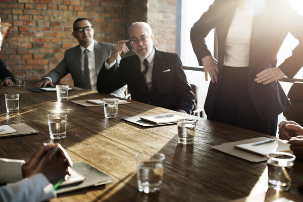 Teamwork in office Concept