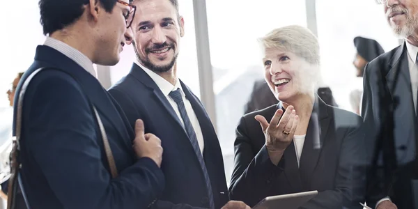 Empresários em reunião — Fotografia de Stock