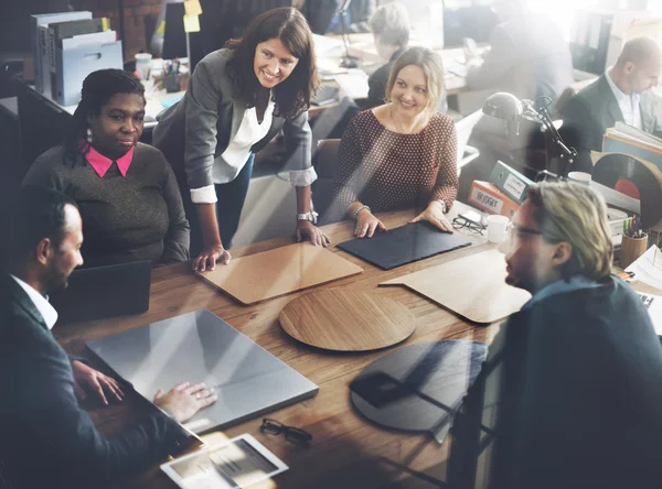 Business Team working with Project — Stock Photo, Image