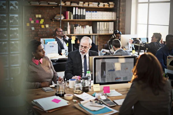 Zakelijke Teamdiscussie — Stockfoto